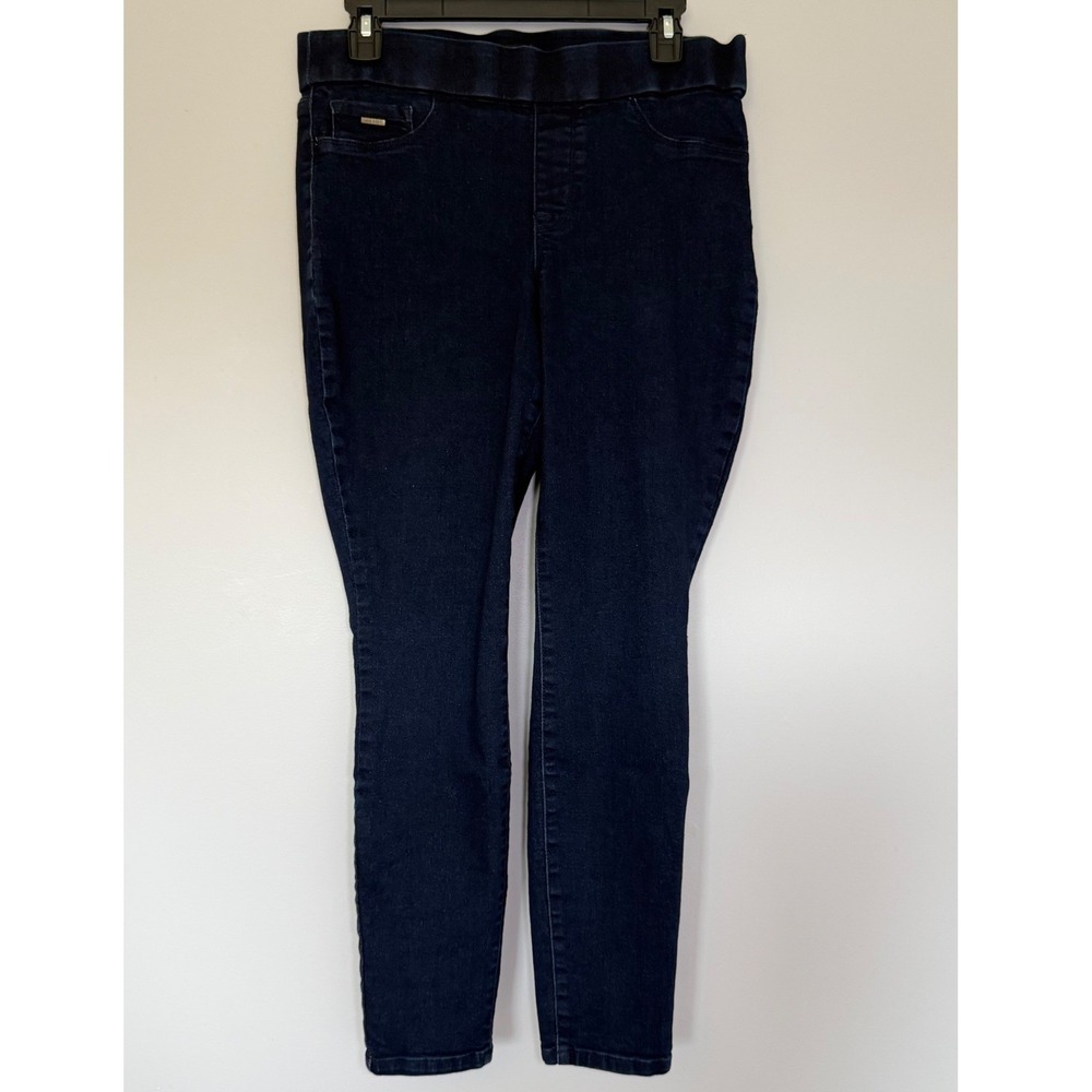Nine West Women's Size 10 Jeggings Stretch Skinny Jeans Faux Front Pockets